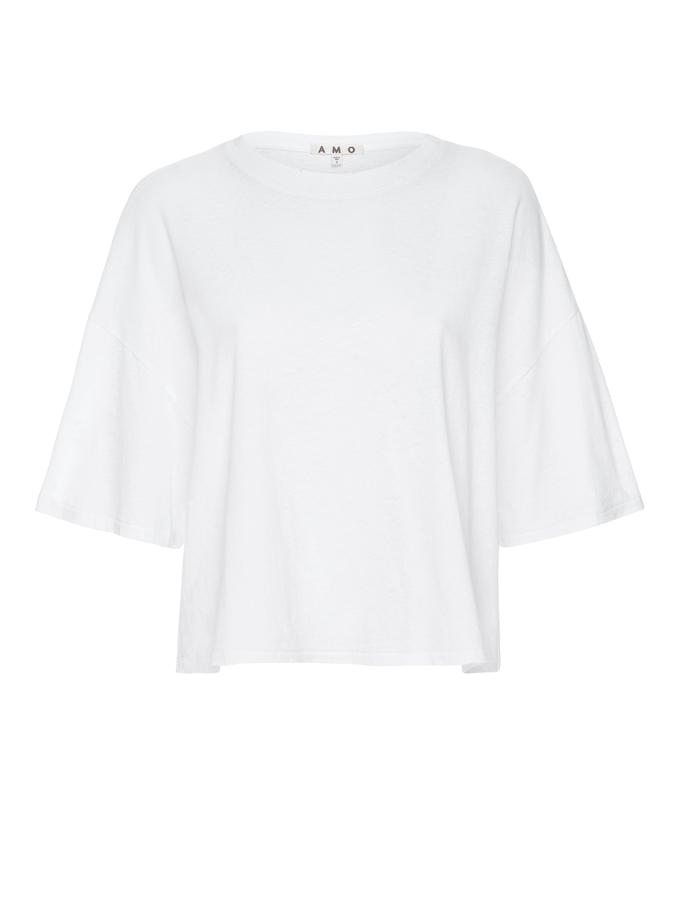 A M O Adore Tee  White Best Seller