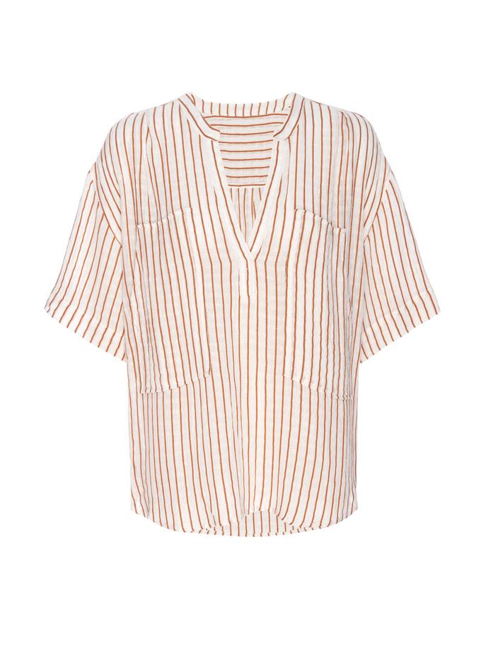 A M O Antoinette Shirt  Sepia/Natural Best Buy