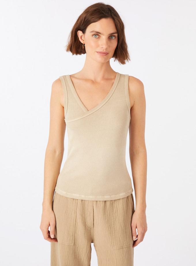 A M O Dreamy Tank  Khaki For Sale