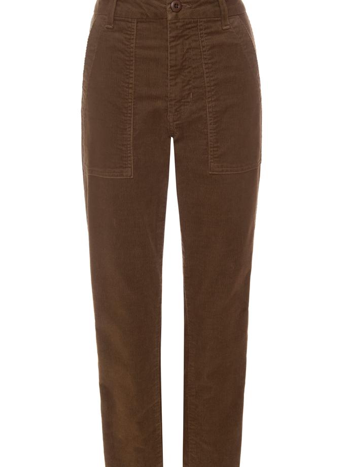 A M O Easy Army Trouser Cord  Walnut Best Seller