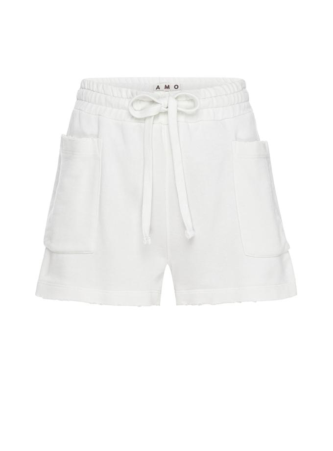 A M O Eileen Sweatshort  Eggshell Best Seller