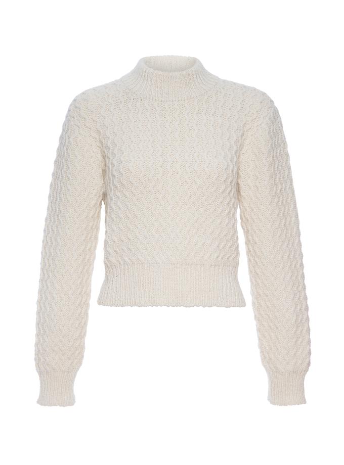 A M O Helen Sweater  Natural Free shipping