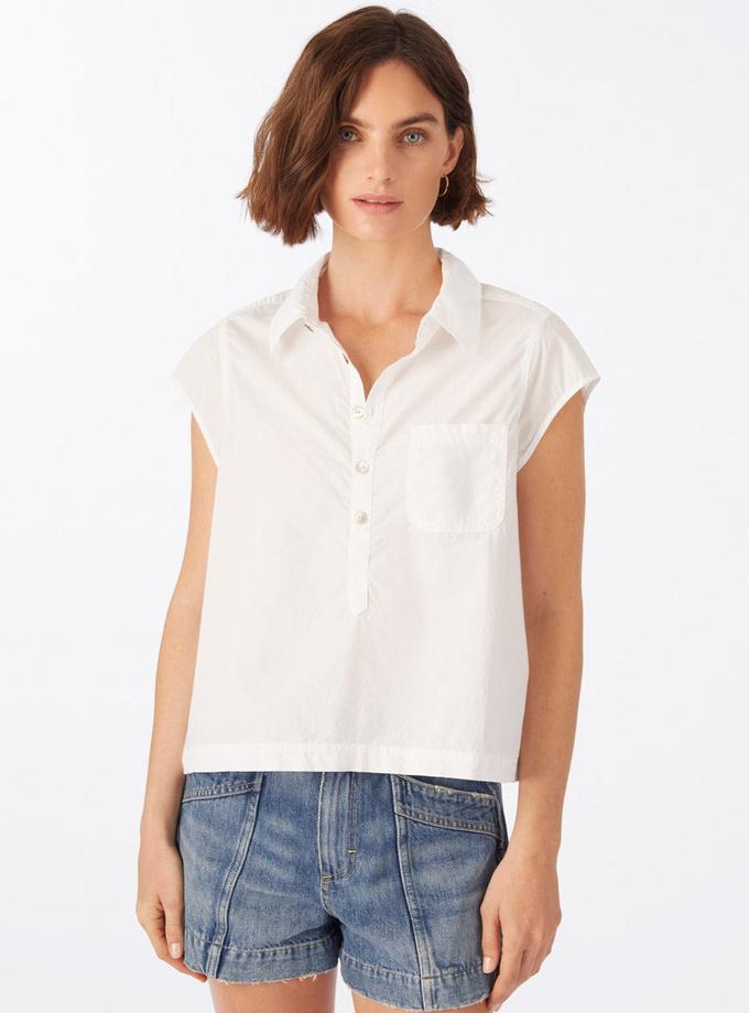 A M O Jacquiline Shirt  White On Sale