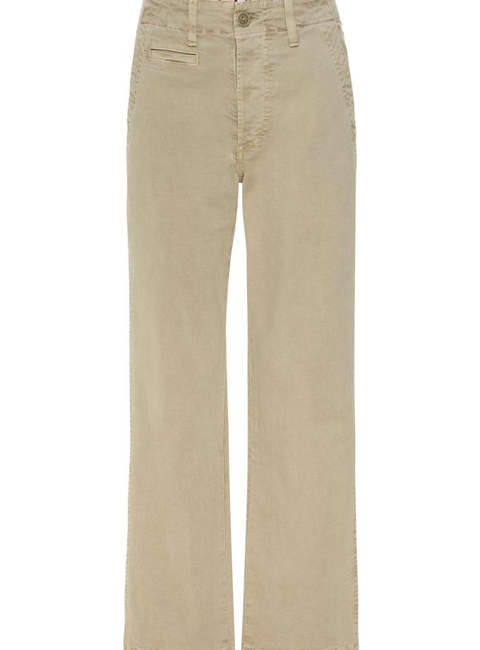 A M O Lillian Crop Chino  Khaki New Arrival