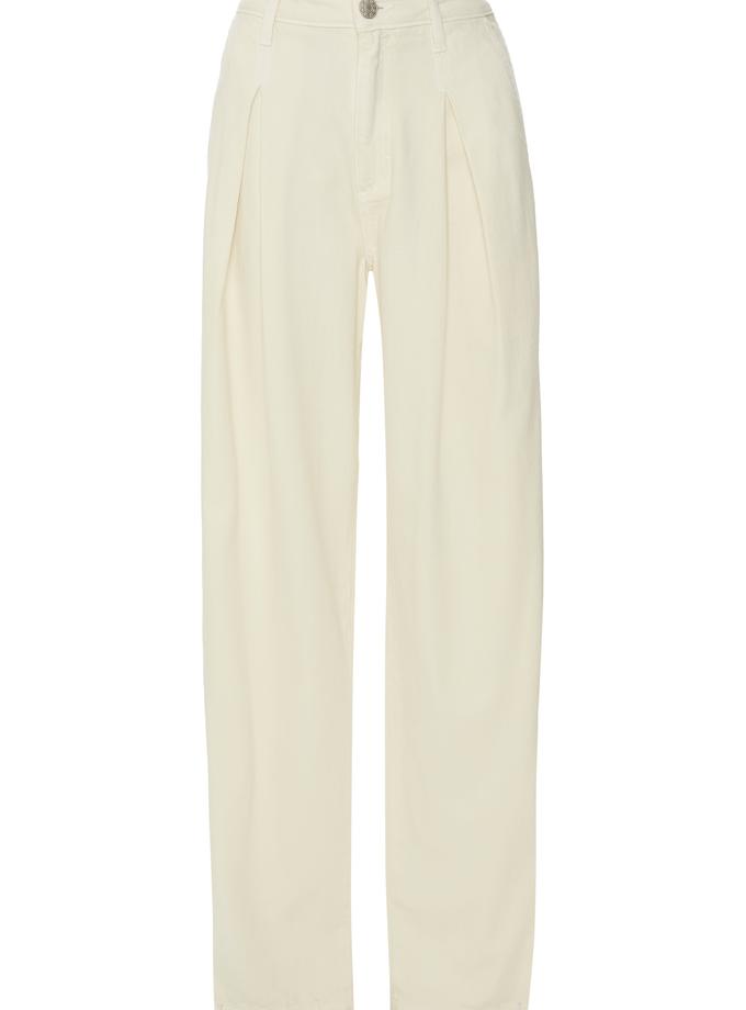 A M O Mary Trouser  Porcelain New Arrival