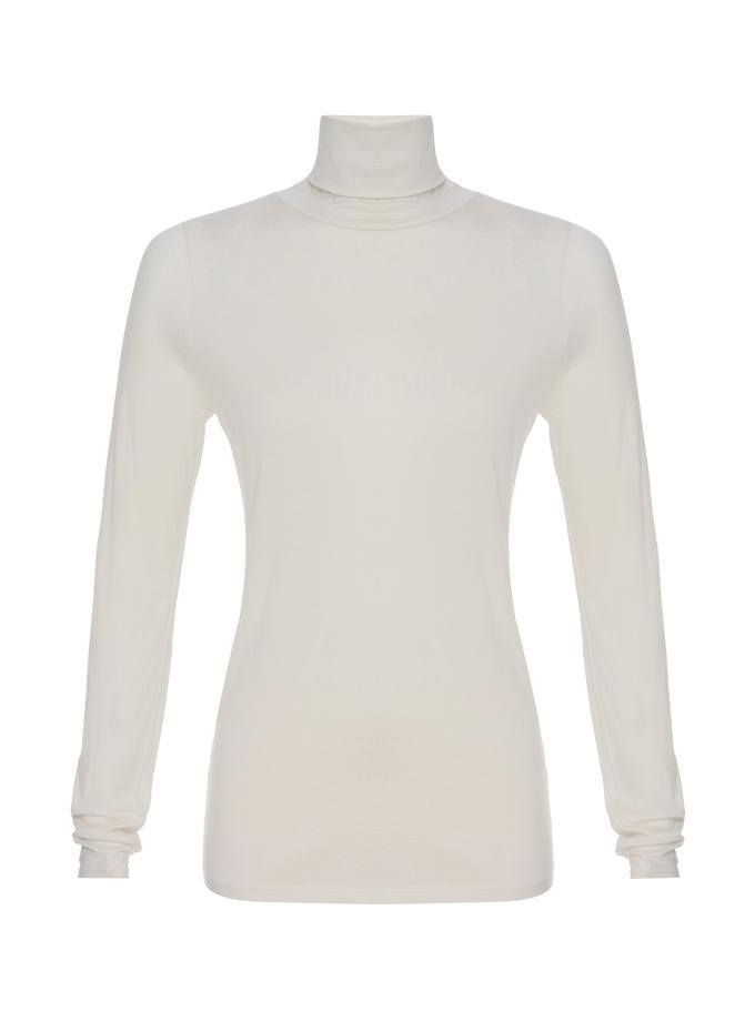 A M O Pixie Turtleneck  Bone Same Day Delivery