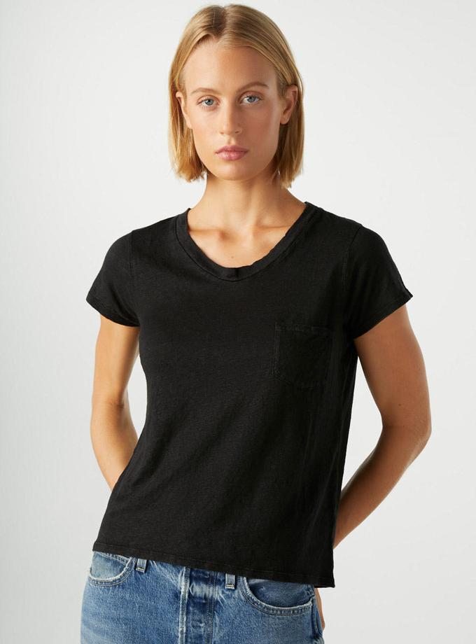 A M O Sweetness V-Neck  Black Best Price