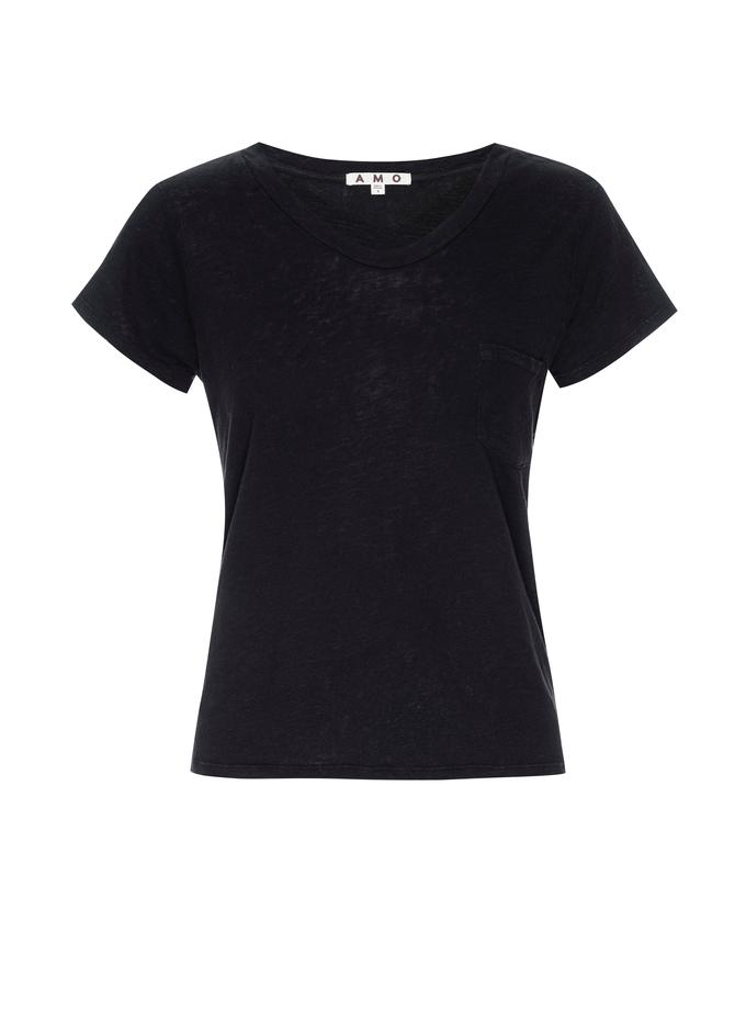 A M O Sweetness V-Neck  Black Best Price